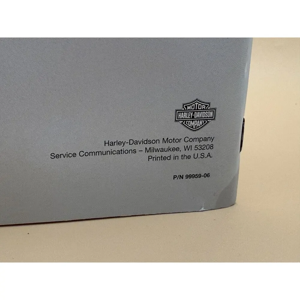 2006 Harley-Davidson Torque Values Ready Reference Manual P/N 99959-06 OEM